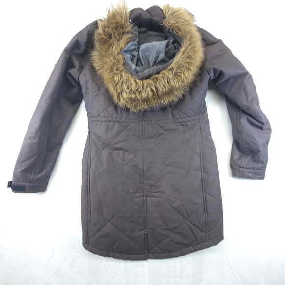 Burton Dryride Women's Ski Snowboard Jacket Size Small Brown - Picture 2 of 9